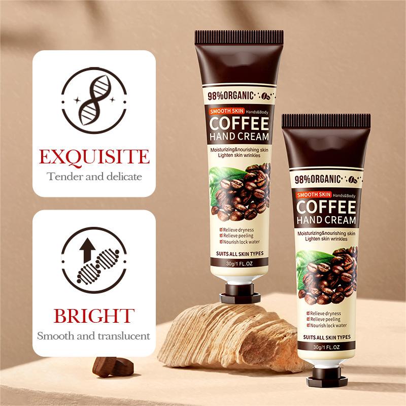 Wholesale Coffee Hand Cream, Moisturizing andd Anti cracking, Hydrating Hand Cream Manufacturer 453