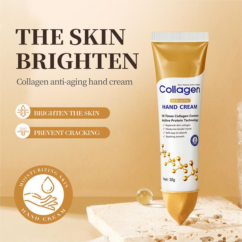 Wholesale Collagen Anti Wrinkle and Whitening Hand Cream, Hydrating and Moisturized Hand Cream Factory 454