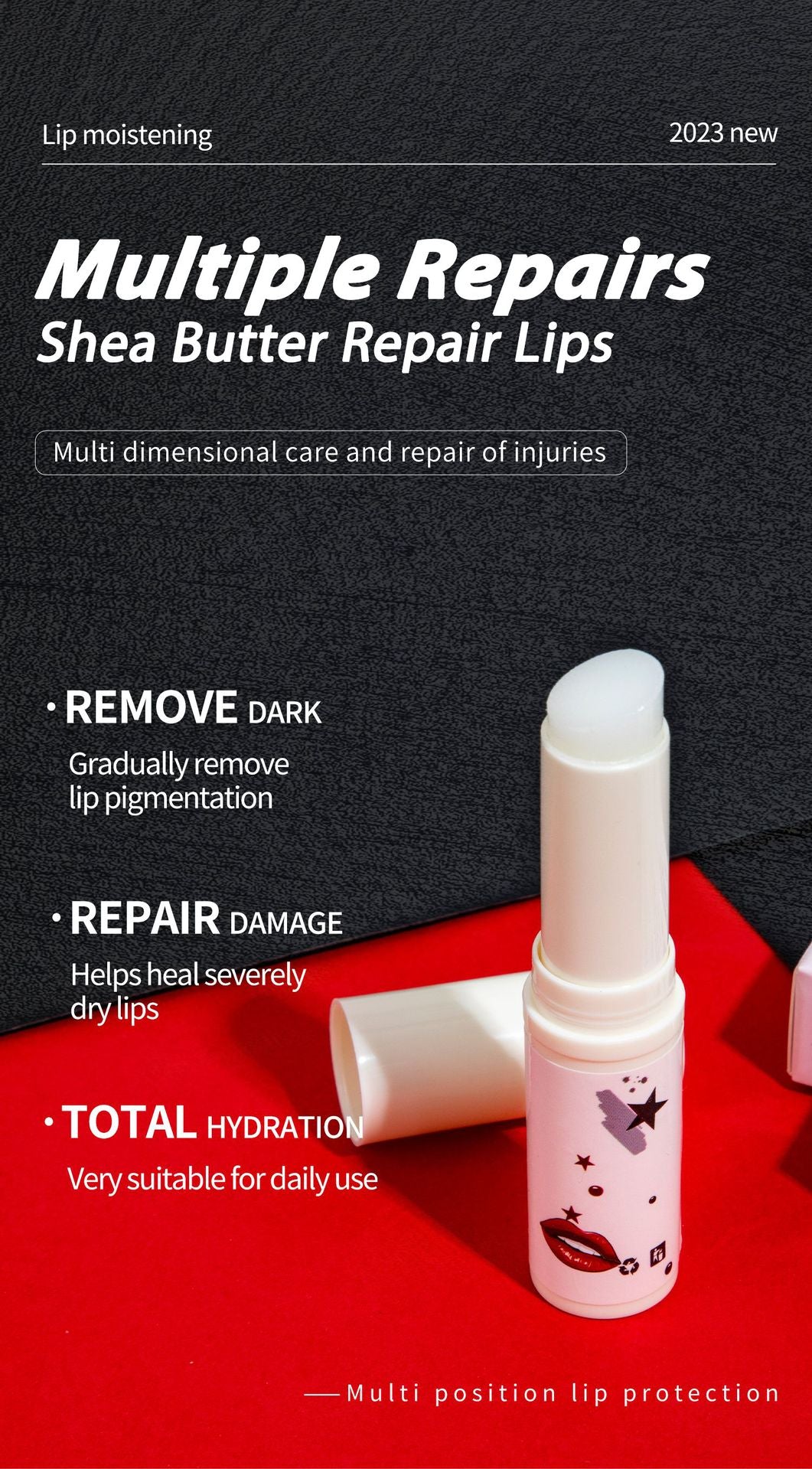 OEM Customized Lip Balm, Black Lip Removal, Lip Wrinkle Removal, Lip Care 381