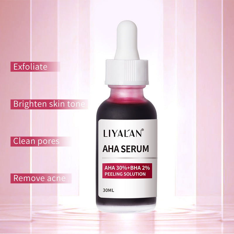 OEM Customized AHA/ BHA Essence, Cleans Pores, Softens Cuticles, Repairs Facial Acne Skin, Fruit acid Serum 150