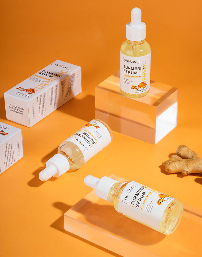 OEM Private Label 30ML Turmeric Serum, Moisturizes, Fades Acne Marks, Fine Lines, Anti-aging Facial Essence 354