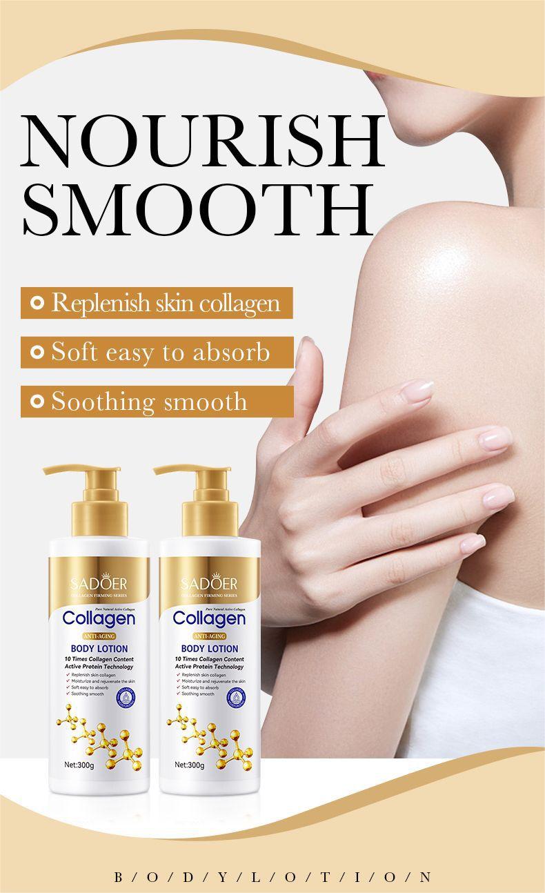 Wholesale Collagen Anti Wrinkle Body Lotion,  Moisturizing, Hydrating and Nourishing Skin Lotion Manufacturer 474