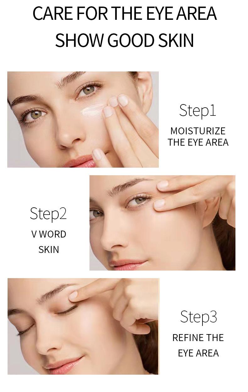 Wholesale Mung Bean Lighten Eye Wrinkles, Gentle Care Moisturizing Crystal Eye Mask Factory 515