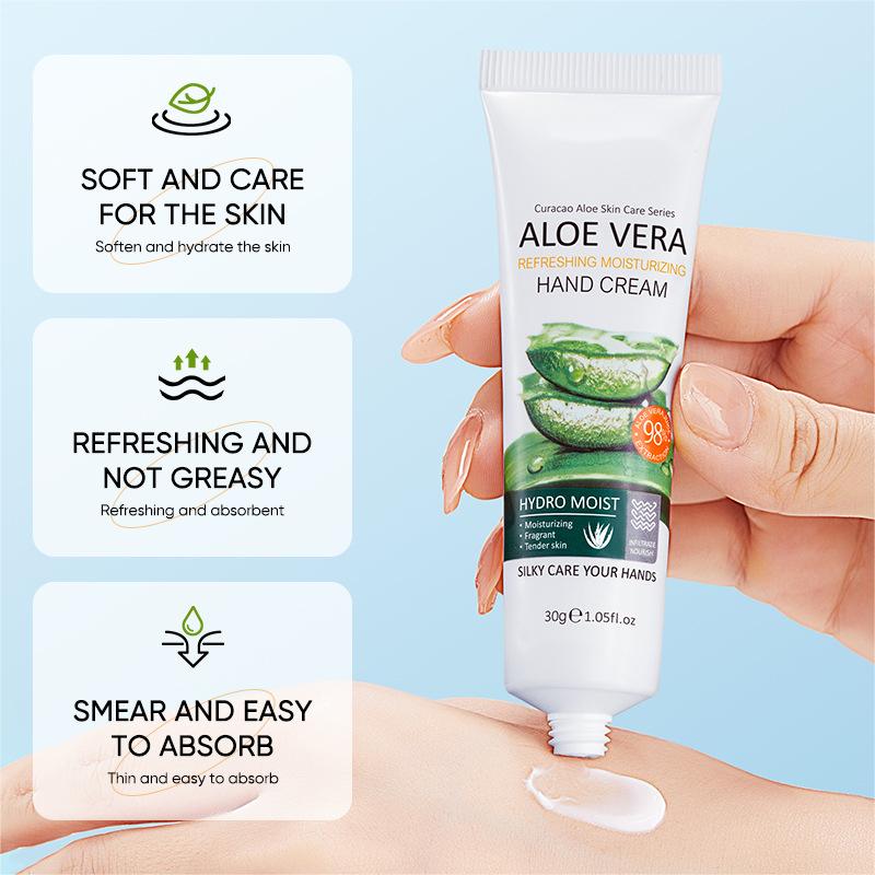 Wholesale Aloe Vera Moisturizing Hand Cream, Deeply Moisturizes Hand Skin 462