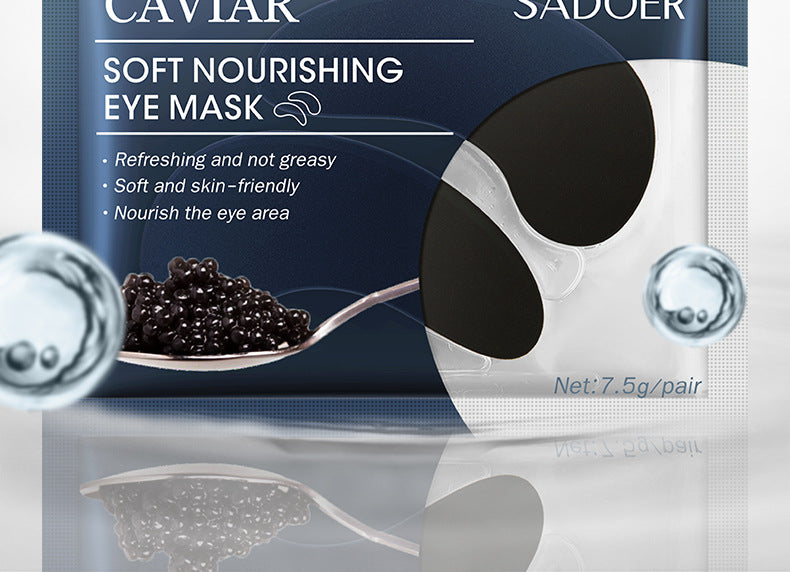 OEM Private Label Caviar Soft Nourishing Eye Mask, Fade Dark Circle Eye Masks Factory 559