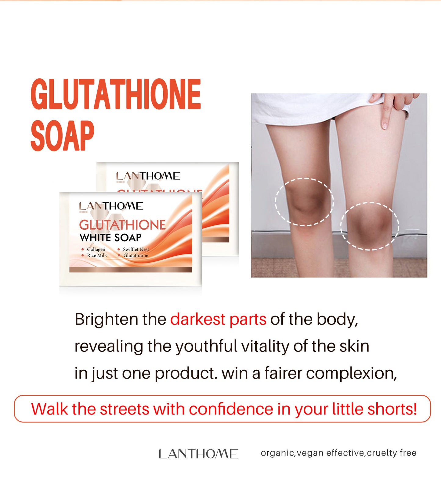Wholesale Glutathione Collagen Soap, Handmade Essential Oil Soap, Cleansing Soap 385