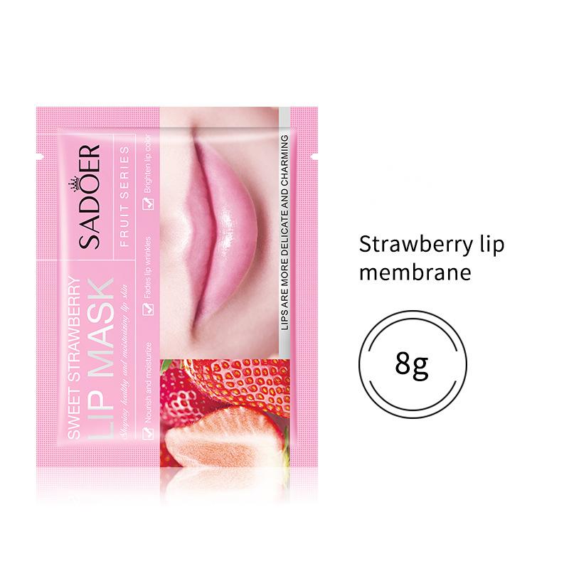 Wholesale Sweet Strawberry Nourish and Moisturize Lip Mask, Fade Lip Wrinkles, Brighten Lip Color 551