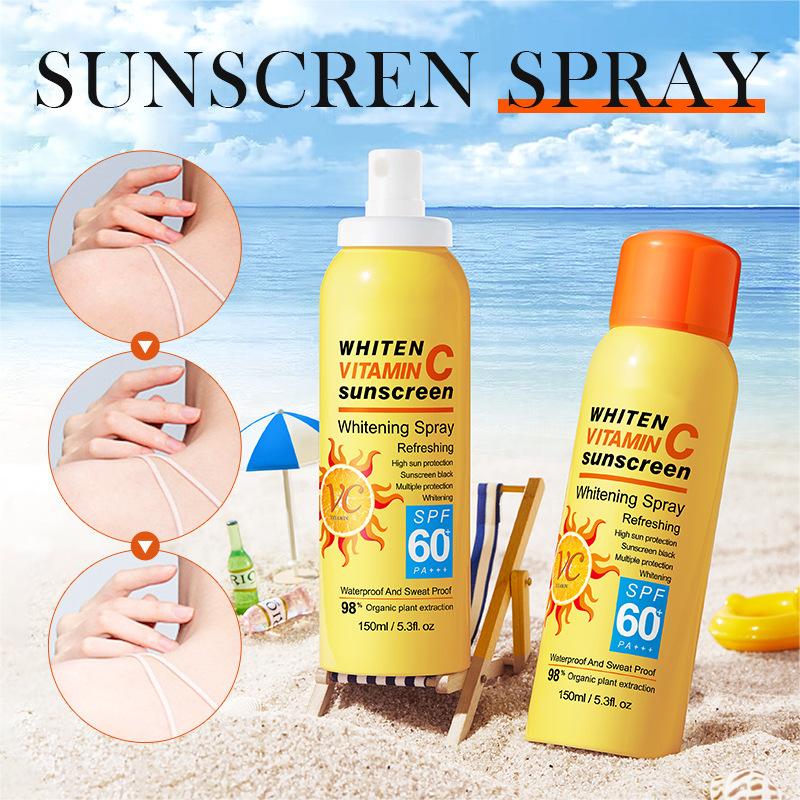 Wholesale Vitamin C Sunscreen and Whitening Spray, Isolation Sunscreen Spray Manufacturer 478
