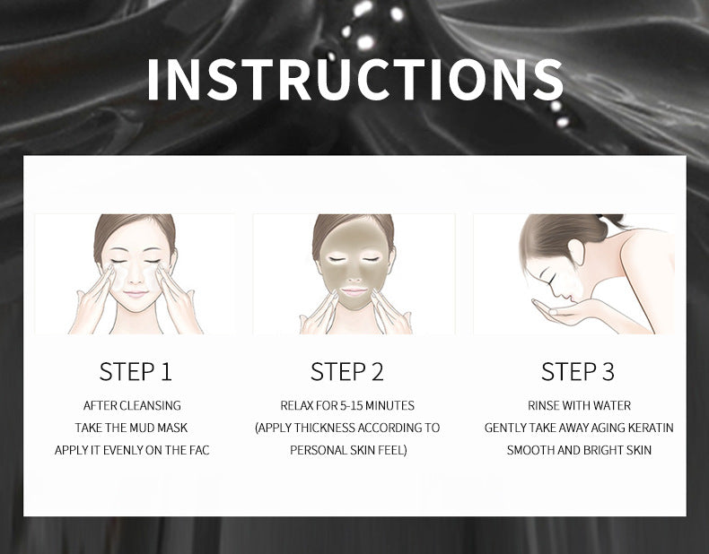 Private Label Customized Dead Sea Mud Facial Mask, Cleanses and Hydrates Clay Mask Manufacturer 407