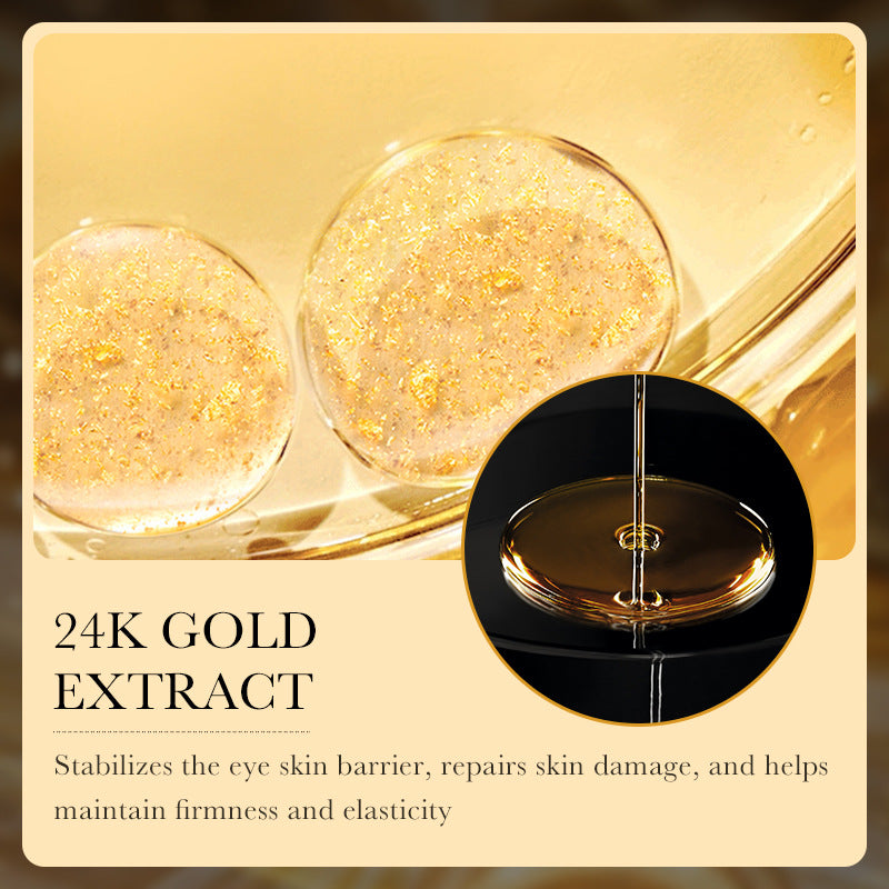 Wholesale 24K Gold Hyaluronic Acid Anti-Wrinkle Multi-Effect Eye Cream Moisturizing and Caring Eye Cream 527