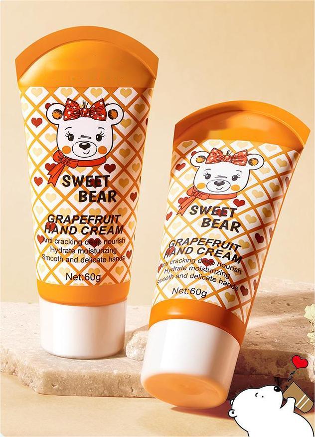 Wholesale 60g Grapefruit Anti Cracking Hand Cream, Deep Nourish Moisturizing, Hydration Hand Cream Customization 461