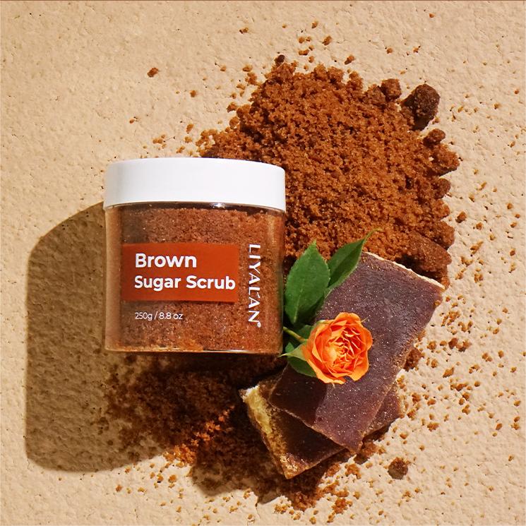 Private Label Brown Sugar Scrub, Deep Cleansing, Brightening and Smoothing Body Skin Scrub Customization 179