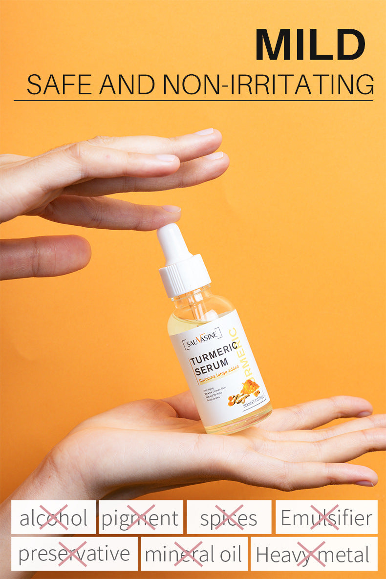 OEM Private Label 30ML Turmeric Serum, Moisturizes, Fades Acne Marks, Fine Lines, Anti-aging Facial Essence 354