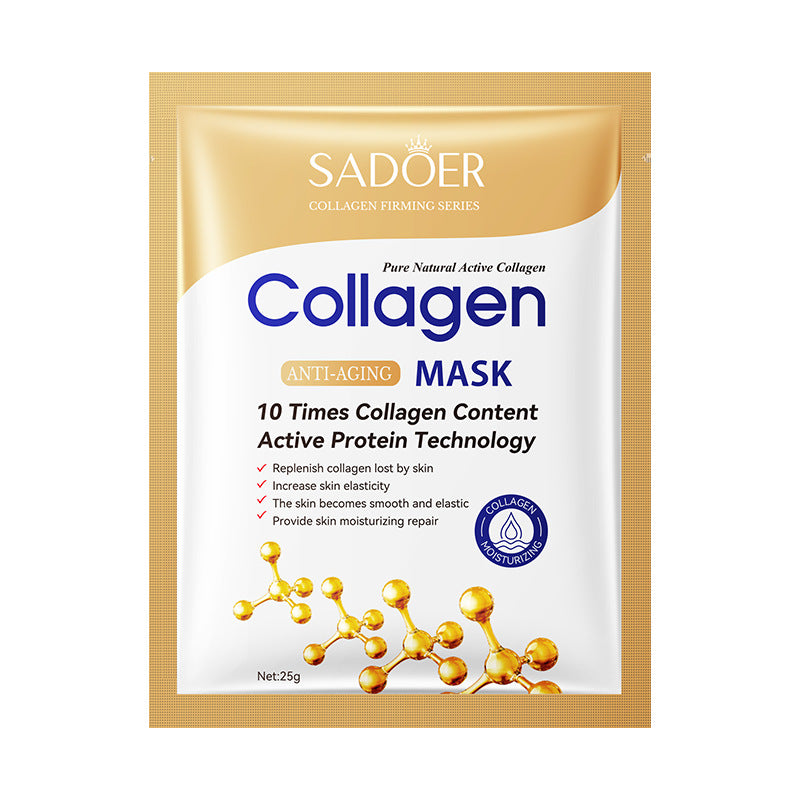 Wholesale Collagen Anti Wrinkle Facial Mask, Moisturizes, Tightens, Brightening Skin Mask 504