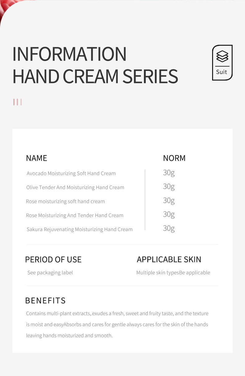 Wholesale Moisturizing and Tender Strawberry Hand Cream, Private Label Hand Cream Manufacturer 431