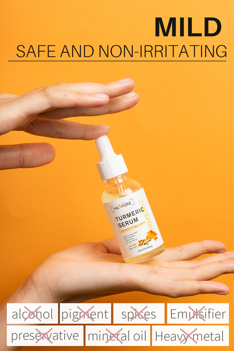 OEM Private Label 10ML Turmeric Serum, Moisturizes, Whitening, Fine Lines, Anti-aging Facial Essence 355