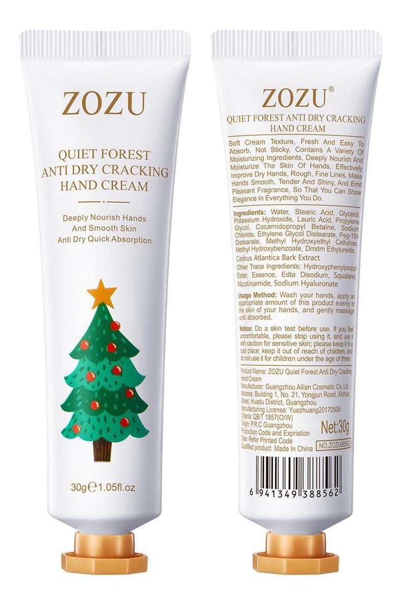 Wholesale Christmas Quiet Forest Anti Dry Cracking Hand Cream OEM Manufacturer 437