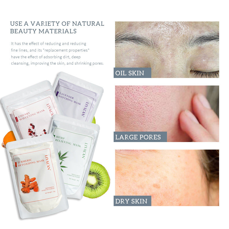 OEM Gold Foil Anti Wrinkle Crystal Mask Powder, Hydrating Soft Mask Powder, Spa Beauty DIY Jelly Mask 130