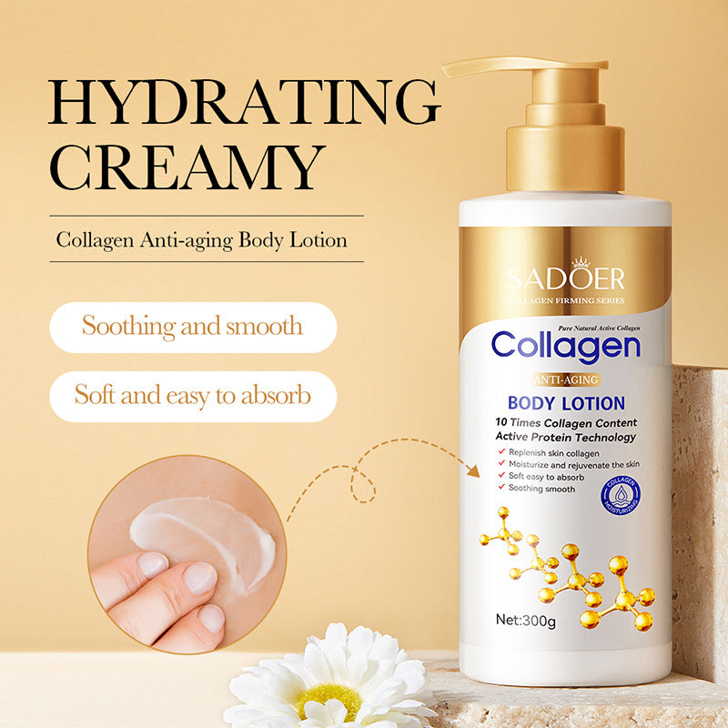 Wholesale Collagen Anti Wrinkle Body Lotion,  Moisturizing, Hydrating and Nourishing Skin Lotion Manufacturer 474