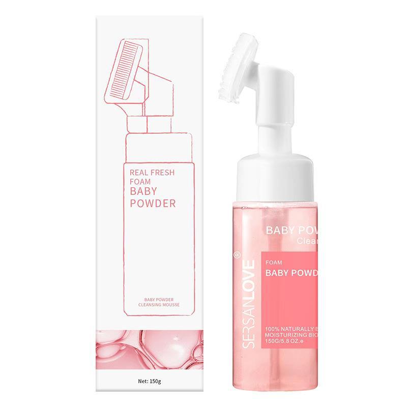 OEM & ODM Face Cleanser, Real Fresh Foam, Baby Powder Cleansing Mousse Manufacturer 335