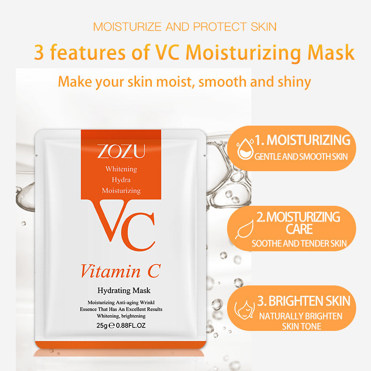Wholesale Vitamin C Hydrating Moisturizing, Whitening Skin Care Facial Mask 505