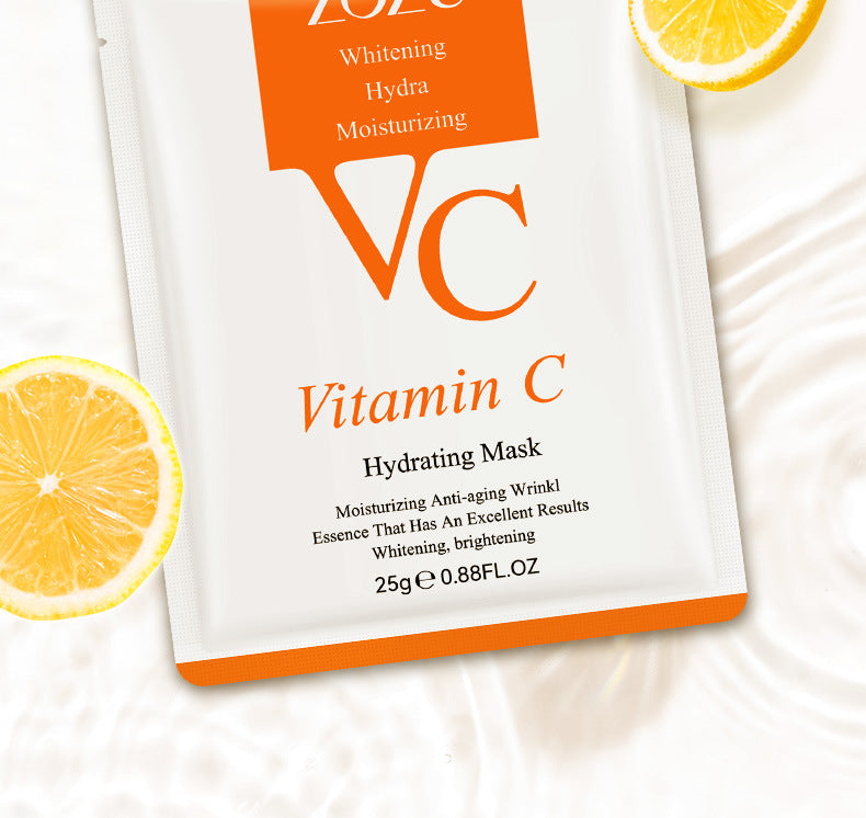 Wholesale Vitamin C Hydrating Moisturizing, Whitening Skin Care Facial Mask 505