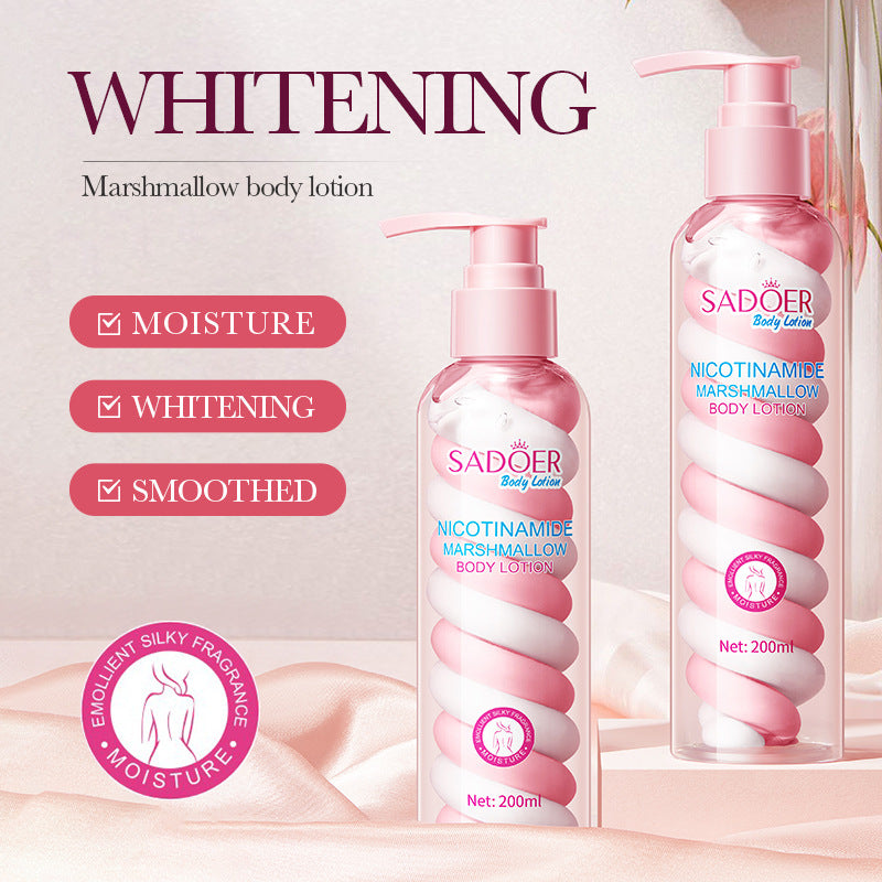 Wholesale Nicotinamide Cotton Candy Body Lotion, Moisturizing and Hydrating, Evenly Cleansing and Delicate Skin 475