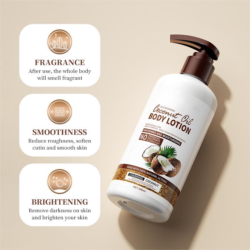 Wholesale Coconut Moisturizing Body Milk,  Moisturizing Skin Lotion OEM Customization 468