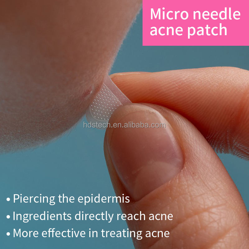 Micro Needle Patch Manufacturers' Invisible Spot Remover Effective Circle Shape for Pimple Patch Treatment
