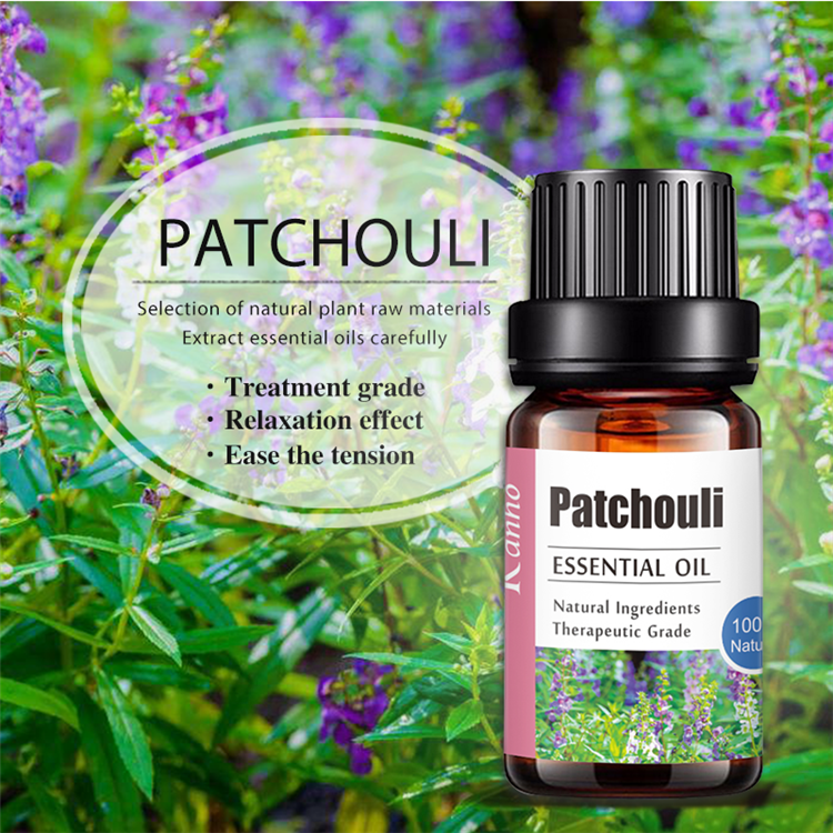 Patchouli Aromatherapy Essential Oil, OEM Essential Oils Factory with Personal Label 056