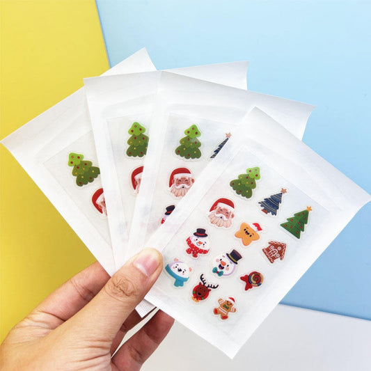 Pimple Patches, Christmas Acne Patch for Zits and Blemishes, Hydrocolloid Spot Stickers for Face and Skin