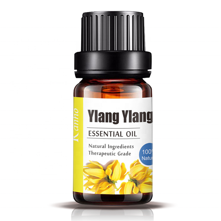 Ylang Ylang Aromatherapy Essential Oil, Private Label Single Massage Essential Oils 044