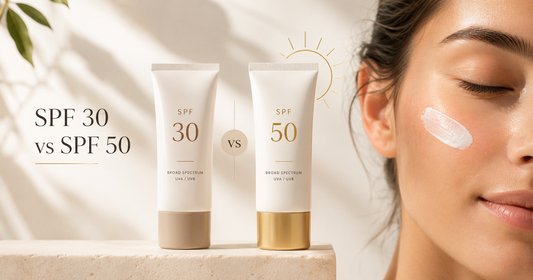Should I Use SPF 30 or SPF 50 on My Face?