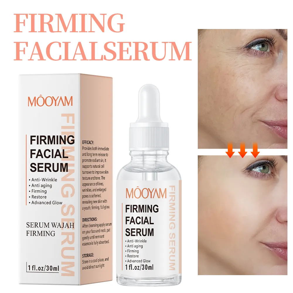 Private Label Anti Wrinkle Firming Skin Face Serum, Anti Aging Lifting Firming Facial Serum 566