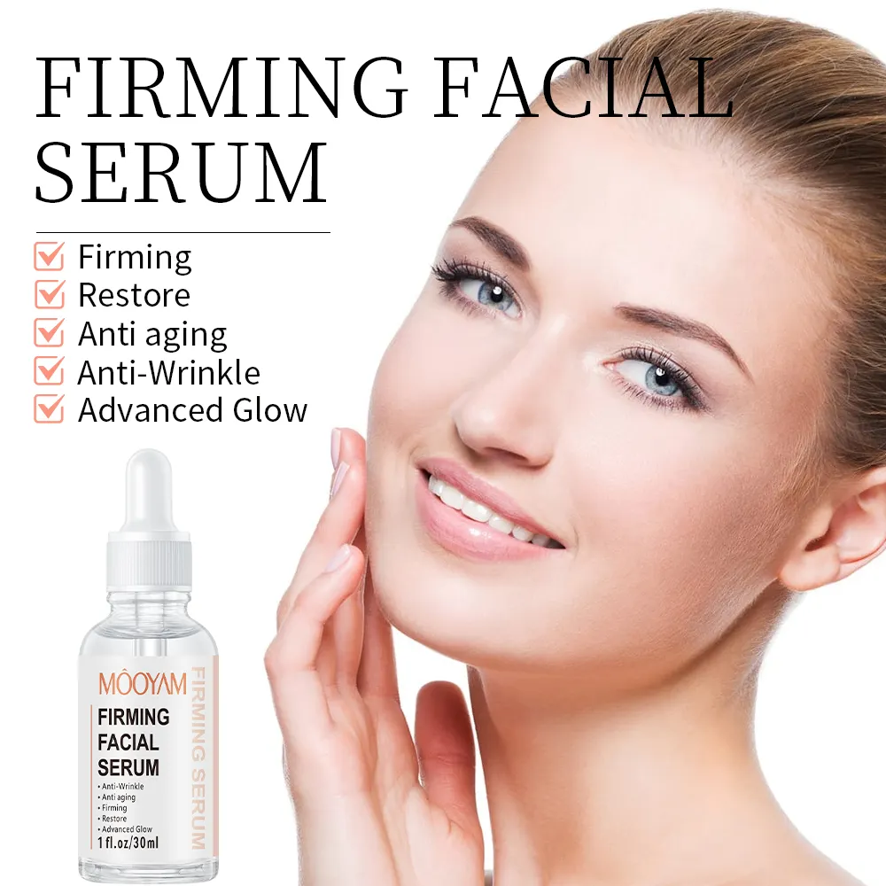 Private Label Anti Wrinkle Firming Skin Face Serum, Anti Aging Lifting Firming Facial Serum 566