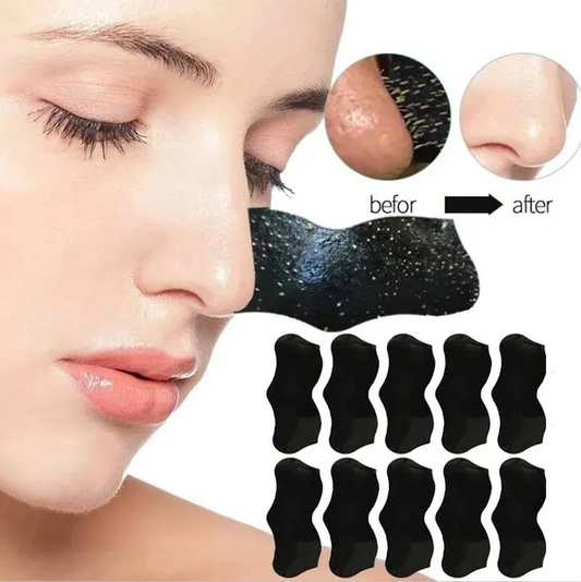 Private Label Customized Black Head Nose Patch, Nose Strips Blackhead removal, Deep Cleansing Nose Pore Strips 590