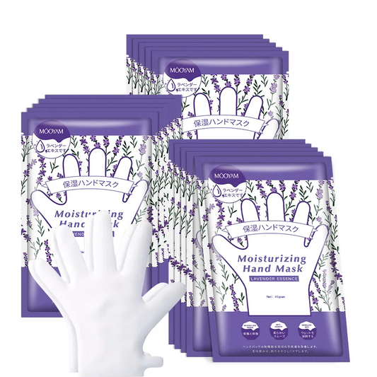 Private Label Natural Herbal Lavender Moisturizing Hand Mask Skin Repairing Whitening Nourishing Hand Mask 622