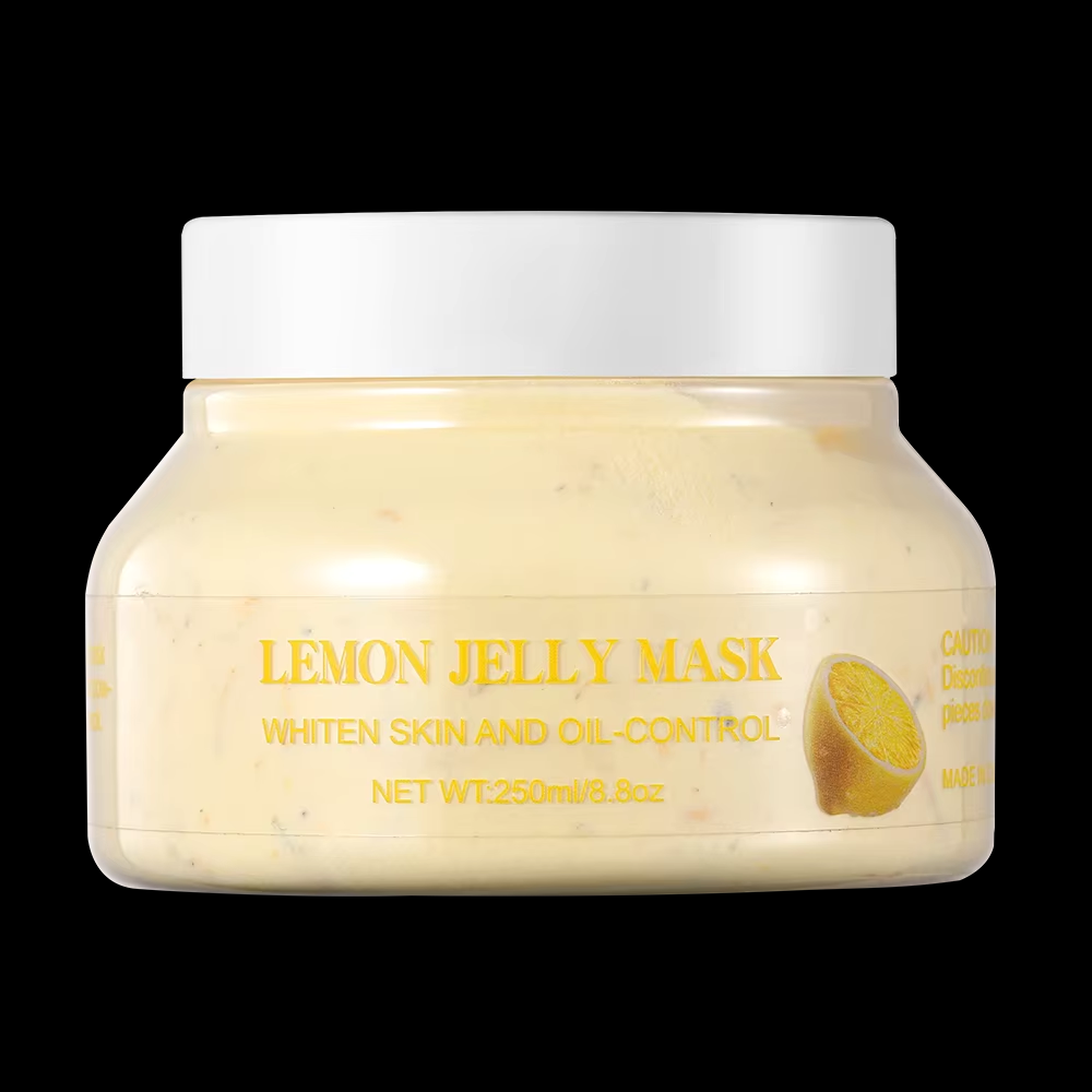 Wholesale Lemon Peel Off Mask Powder Bentonite Whitening Sap Face Care Moisturizing Jelly Mask Powder 684