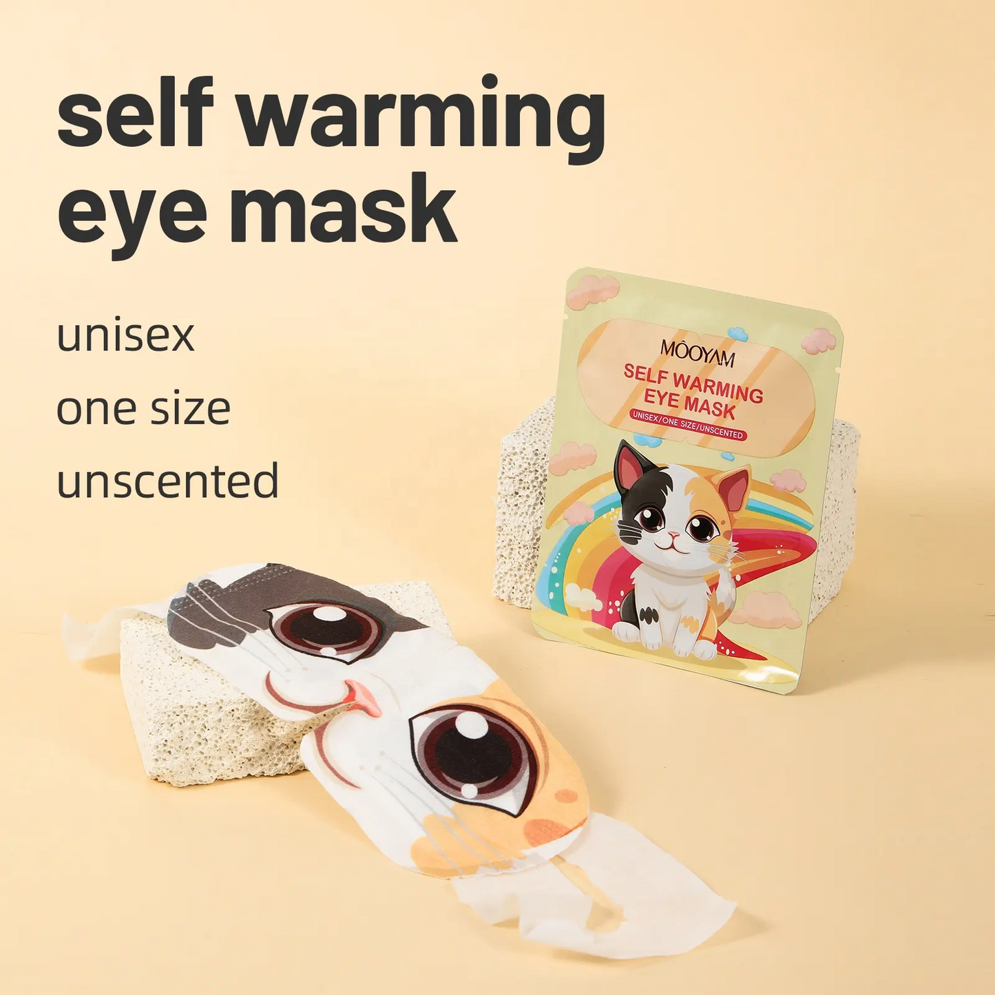 Trending Hot Sale Eye Heat Pad Steam Mask Eyemask Custom Self Heating Warm Sleep Instant Eye Mask Patches 698