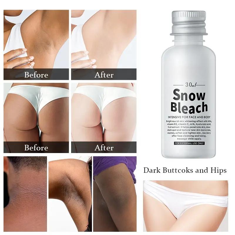 Snow Bleach Cream Private Part Underarm 7 days Whitening Lotion Skin Dark Spot Body Bikini Area Cream 762