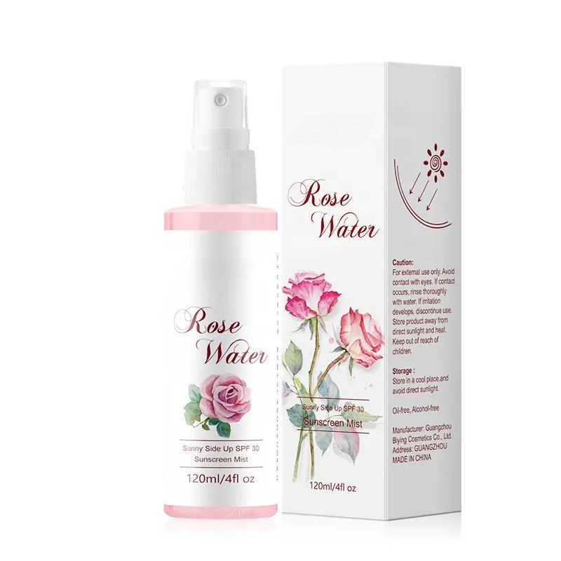 Natural Organic Rosewater Agua De Rosas Facial Mist Hydrating Skin Care Spray Face Toner Rose Water 764