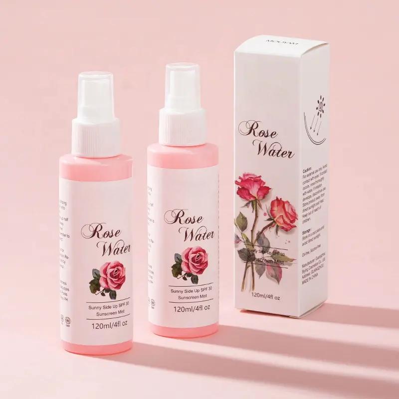 Natural Organic Rosewater Agua De Rosas Facial Mist Hydrating Skin Care Spray Face Toner Rose Water 764