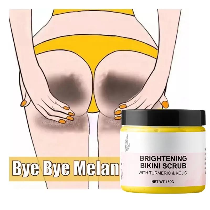 Brightening Bikini Scrub Intimate Exfoliating Bikini Area Bump Eraser Private Part Whitening Body Scrub 778