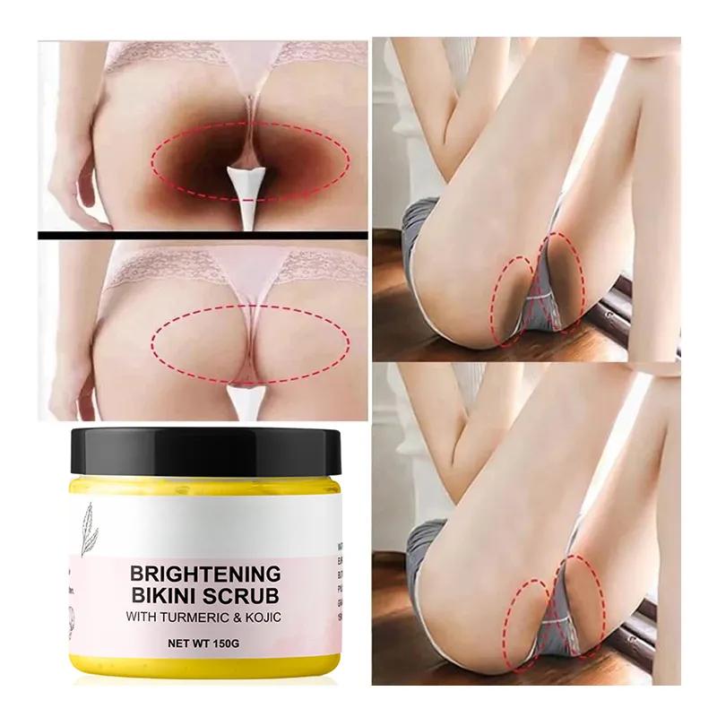 Brightening Bikini Scrub Intimate Exfoliating Bikini Area Bump Eraser Private Part Whitening Body Scrub 778