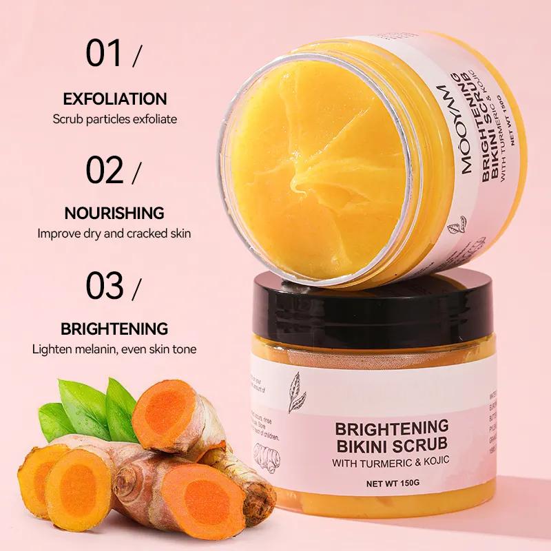 Brightening Bikini Scrub Intimate Exfoliating Bikini Area Bump Eraser Private Part Whitening Body Scrub 778