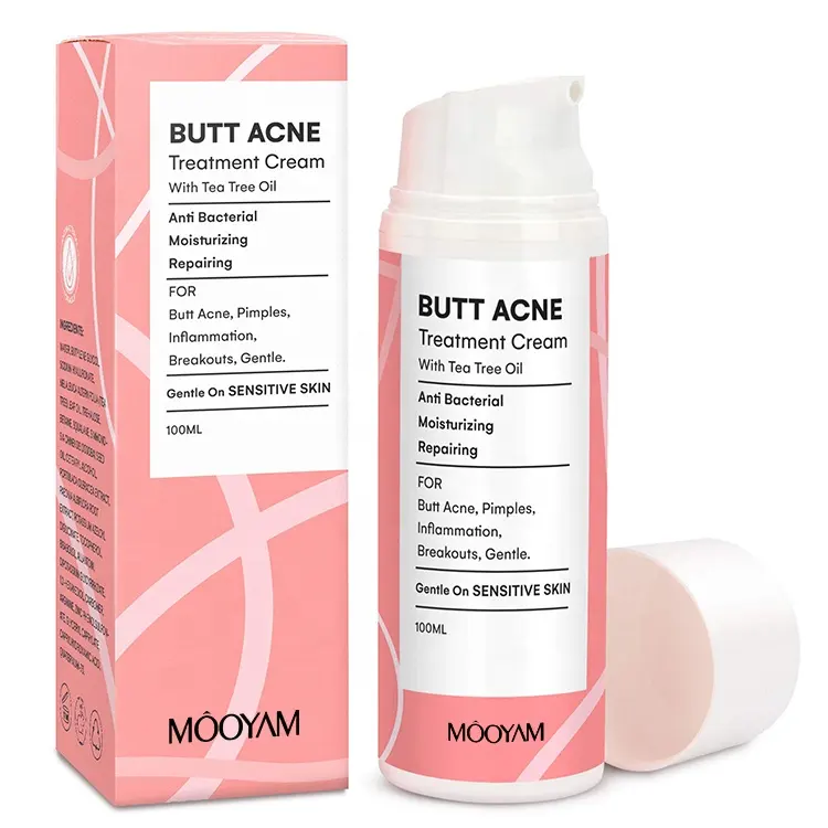 New Trends OEM Butt Acne Clearing Lotion Reduce Acne Pimples, Balance Skin Buttock Cream 796