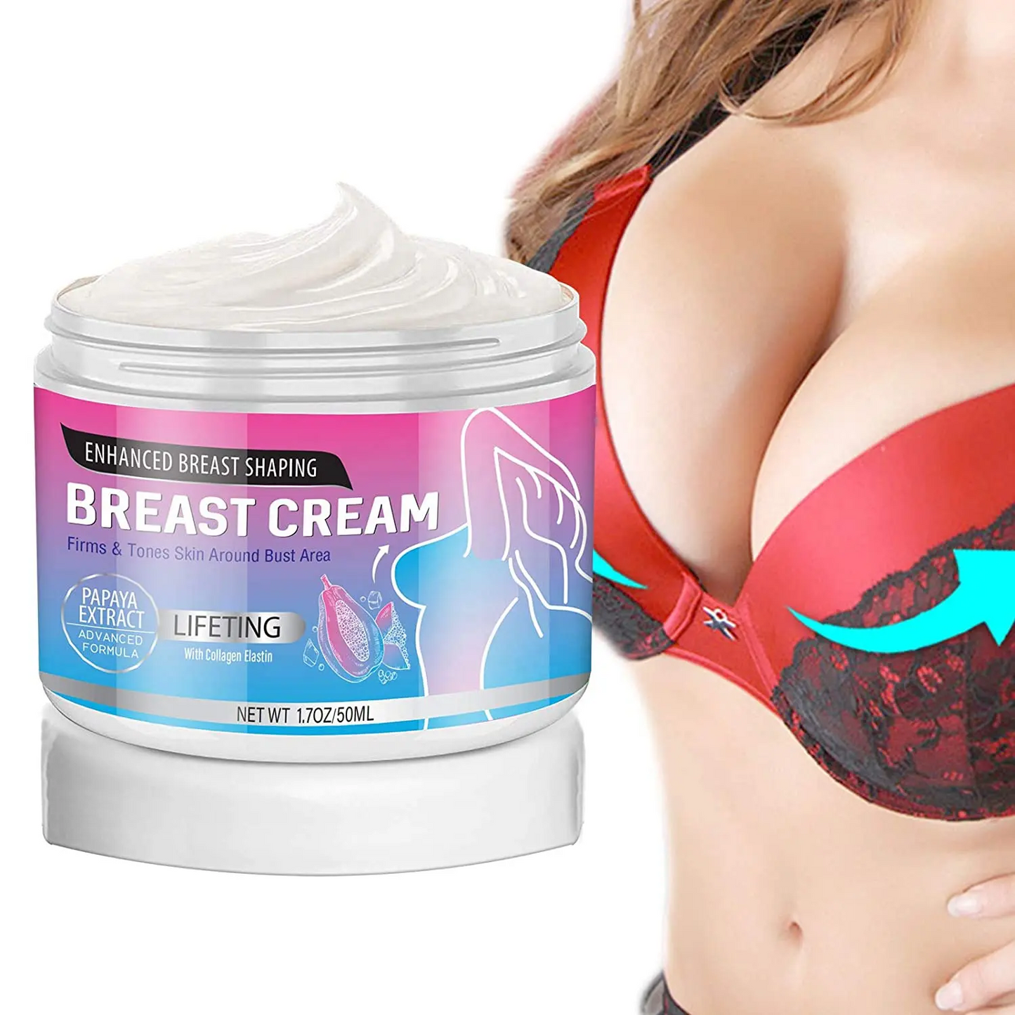 OEM ODM Wholesale private label breast enlargement cream big boobs cream firming lifting enhancement breast cream 1006