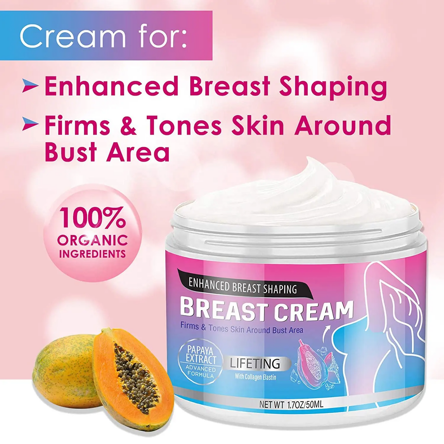 OEM ODM Wholesale private label breast enlargement cream big boobs cream firming lifting enhancement breast cream 1006