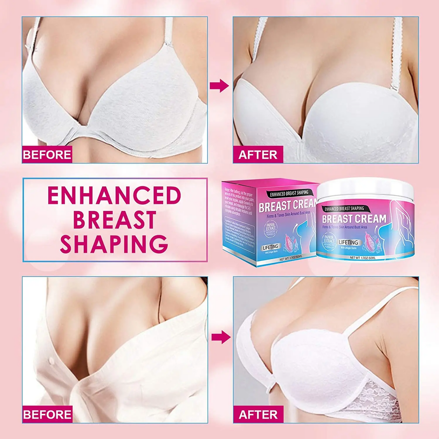 OEM ODM Wholesale private label breast enlargement cream big boobs cream firming lifting enhancement breast cream 1006