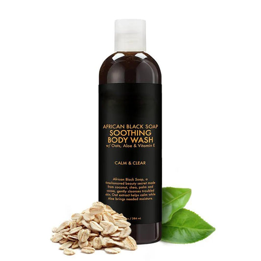 Wholesale private label body wash men moisture oil control African black soap body wash 1015